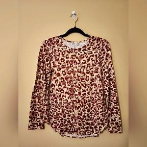 Cupio top, size S, cheeta print